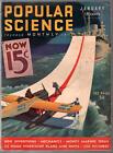PULP : Popular Science 5/1932-porte-avions futuriste-Wittmack-Coast Guar...