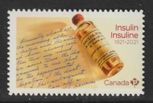 Canada 2021 #3287i Insulin- Unused - Picture 1 of 1