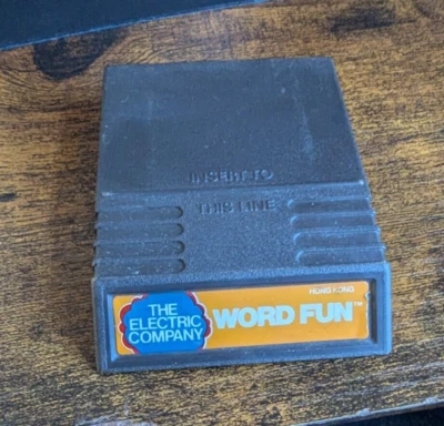 The Electric Company Word Fun Intellivision Game Cartridge Only - Image 1 of 2