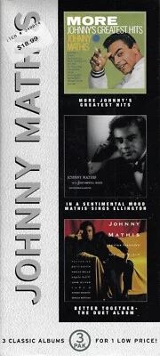 3 Classic Albums by Johnny Mathis (CD, 2000) New - Image 1 of 2