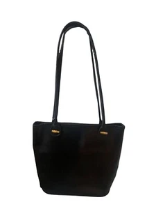 LONGCHAMP HANDBAG Classic Simple Professional Black Leather ShoulderBag - Picture 1 of 5