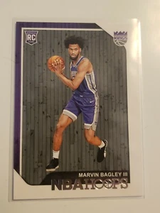 2018 Panini NBA Hoops Marvin Bagley III RC Sacramento Kings Rookie Card Duke - Picture 1 of 10