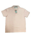 Members Mark Stretch Lightweight Cotton Men's Pique Polo Light Pink Size Small