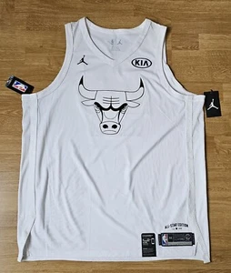 NBA Chicago Bulls Michael Jordan authentic All Star jersey XXL, BNWT - Picture 1 of 10