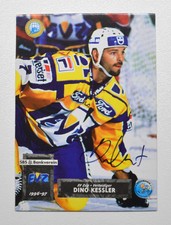 1996-97 Swiss HNL #58 Dino Kessler Autograph