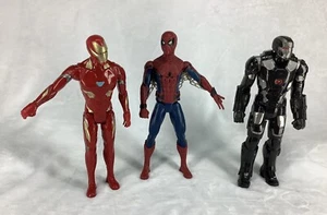 Action Figures Iron Man Spiderman Avengers War Machine EST250314/TB - Picture 1 of 6