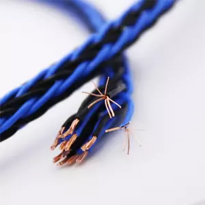 Cable de altavoz de audio HIFI 1M 8TC 16 soportes cable único a granel OCC cobre bi-cable - Imagen 1 de 5