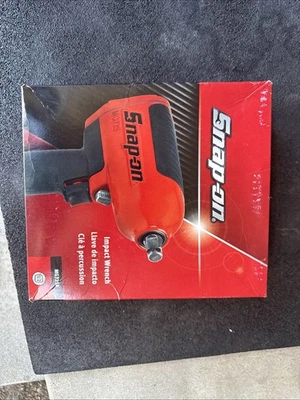 For Snap On Tools MG725A 1/2"dr Red Heavy-Duty Air Impact Wrench w/Boot 810Ft Lb - Image 1 of 4