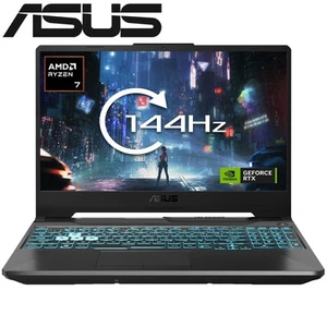 ASUS TUF Gaming A15.6" 144Hz R7 7435HS 16GB RAM 512GB SSD RTX 3050 W11H Laptop - Picture 1 of 8