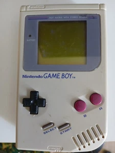 Usado Original Nintendo Game Boy DMG01, Super Mario Land, Tetris, Estuche Probado - Imagen 1 de 24