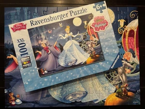 Rompecabezas Ravensburger Princesa Disney ADORABLE CENICIENTA Brillo 100XL Edad 6+ - Imagen 1 de 8
