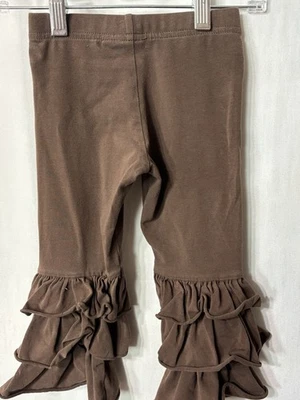 Pantalones con volantes marrón Matilda Jane para niñas talla 2 Foto 1 de 4