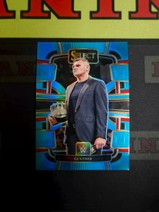 2024 Panini Select WWE Light Blue Prizm Gunther /249 - Picture 1 of 2