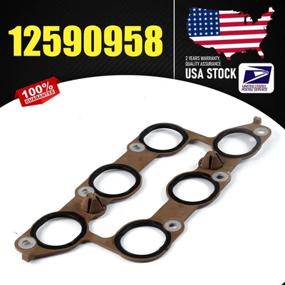 Junta de colector de admisión inferior 12590958 12673300 para Chevrolet Camaro 2010-2011 Foto 1 de 4