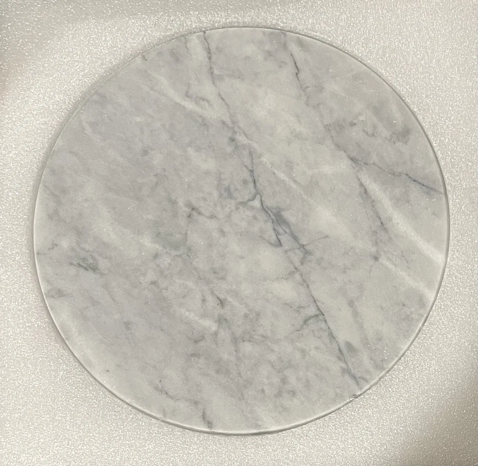Bandeja para sala de jantar de mármore maciço 8 pol. banheiro, vaidade, cozinha, bancada - Imagem 1 de 3
