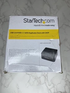 StarTech.com SDOCK2U33RE USB 3.0 / eSATA 1:1 SATA Duplicator Dock w/UASP - Picture 1 of 1
