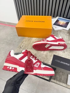 Scarpe da ginnastica Louis Vuitton x Virgil Abloh 1AC2A7 rosse prezzo consigliato £ 930 / Regno Unito. 7,5 (adatto. 8) ** - Foto 1 di 11