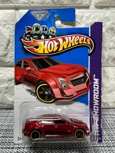 Hot Wheels HW Showroom Cadillac CTS-V 152/250 Red - Picture 1 of 4