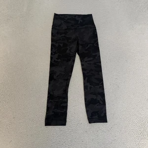 Lululemon Align Leggings Damen Größe 4 schwarz Camouflage hoch geschnitten - Bild 1 von 9