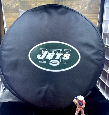 New York Jets ~ Bongo Cooler ~ Black ~ J-E-T-S ~ Jets,Jets,Jets! - Image 1 of 4