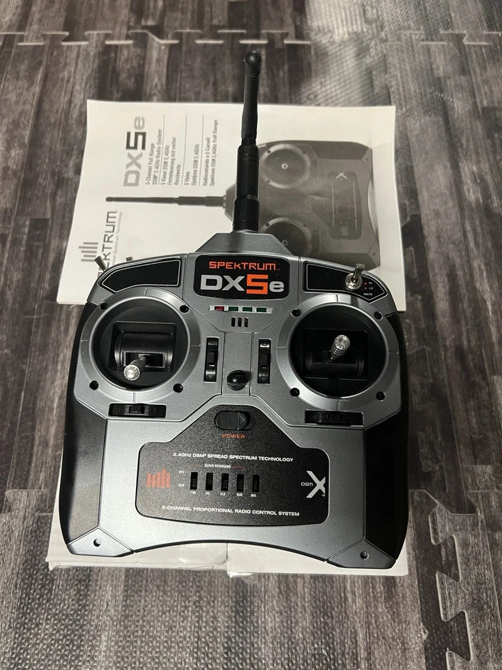 Ch10 Spektrum DX5E Transmitter 5 Channel Remote Control