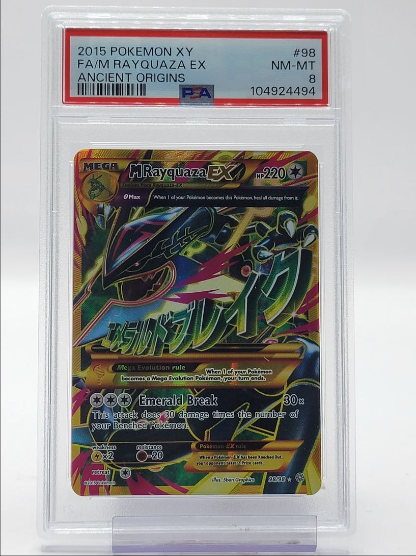 Rayquaza Pokémon TCG Professional Sports Authenticator (PSA Rayquaza Pokémon TCG Professional Sports Authenticator (PSA