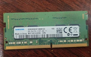 SAMSUNG 4GB 1RX8 PC4-2133P-SA0 10 M471A5143DB0-CPB SODIMM DDR4 MEMORY - Picture 1 of 1