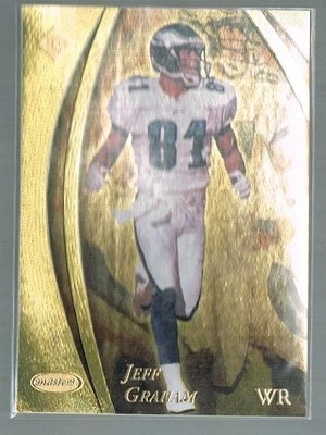 1998 Edge Masters Gold JEFF GRAHAM #127  EAGLES /100 - Image 1 of 2