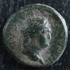 Nero AE18 Sardis Phrygia 54-68 RPC 3007 Zeus eagle staff
