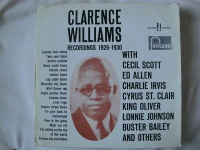 Clarence Williams Recordings 1926-1930 Made in Holland on Fontana Records Vg+ Foto 1 de 4