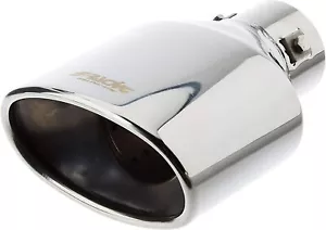 Simoni Racing Tubo de Escape en Acero Inoxidable Oval Y Inclinado TRX74 - Imagen 1 de 5