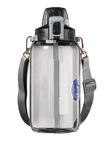 Plastic Leak Proof Gallon Water Bottle With Sipper & Handle For Gym 1200 ML - Picture 1 of 5