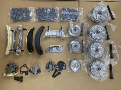  FOR 2008-2016 BUICK ENCLAVE TIMING CHAIN KIT+ 4VVT CAM PHASER INT&EXH - Image 1 of 4