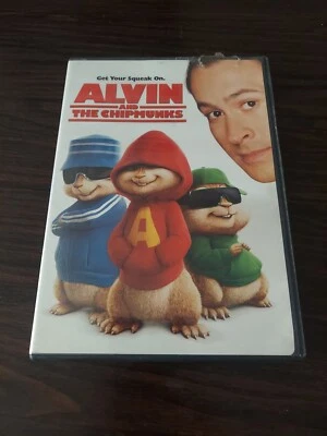 Alvin And The Chipmunks (DVD, 2007 20th Century Fox) Jason Lee - Image 1 of 3