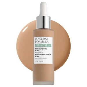 Physicians Formula Organic Wear Silk Foundation Elixir, 04 Light To Medium, 1 oz - Picture 1 of 1