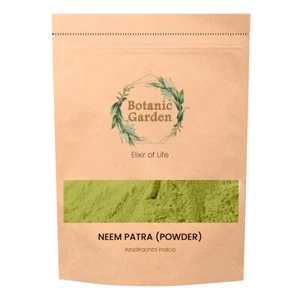 Jardín Botánico Neem Patra o Azadirachta indica 100% Polvo Orgánico Puro - Imagen 1 de 7