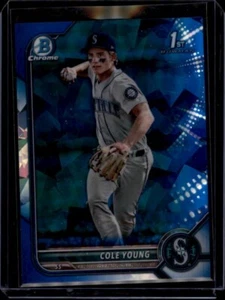 Bowman Chrome Draft Sapphire 2022 #BDC112 Cole Young Mariners - Imagen 1 de 2