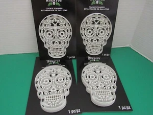 Dia de los Muertos Cookie Stamper - Holiday Festival Cookie Stamper New on Card - Foto 1 di 3