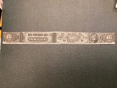 ICOLLECTZONE US Taxpaid Revenue Snuf, 1883 TE166A 16oz BlackPerf 12 hour (A100) - Image 1 of 2