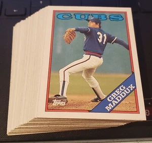 (20) 1988 Topps #361 Lot GREG MADDUX Chicago Cubs Braves TOP + to NR MINT - Bild 1 von 2