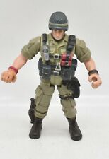 Soldier Force Green Helmet With Tan Outfit Soldier 4" Action Figure Chap Mei