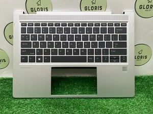 New Genuine HP Pro x360 435 G9 Palmrest US QWERTY Keyboard N10757-B31 - Afbeelding 1 van 8