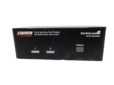 STARTECH SV231DD2DUA DISPLAYPORT 4K60Hz KVM SWITCH BOX - Image 1 of 4
