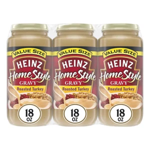 Heinz HomeStyle Roasted Turkey Gravy, 3 pk./18 oz. (NO SHIP TO CA STATE) - Picture 1 of 4