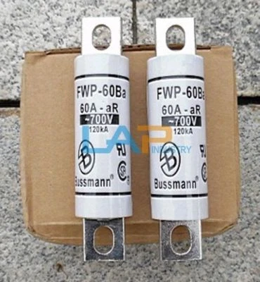CANTIDAD: 10 FWP-60B 60 amperios (60A) 700 V fusible de acción rápida FWP60B Foto 1 de 3