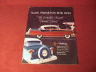 1956 Nash Rambler Large Sales Brochure Booklet Catalog Old Original