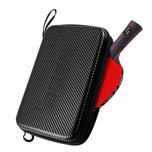 Portable Hard Protective Table Tennis Racket Case Bag Ping Pong Bat Padd Cover - Picture 1 of 12