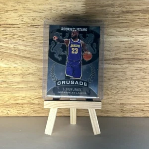 LEBRON JAMES Prizm SILVER 2020-21 Crusade ROOKIES & STARS No. 521 Los Angeles - Picture 1 of 2
