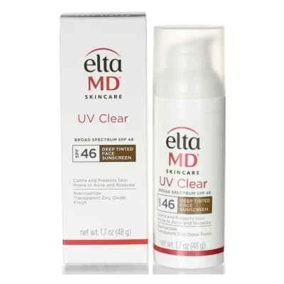 Amplia especificación Elta MD UV transparente teñido profundo Protector solar SPF 46 1,7 OZ nuevo caducidad 4/26 Foto 1 de 2