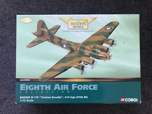 Corgi AA33304 1:72 Boeing B-17E Yankee Doodle 414 Sqn/97th BG SIN USAR, EN CAJA Diecast - Imagen 1 de 23